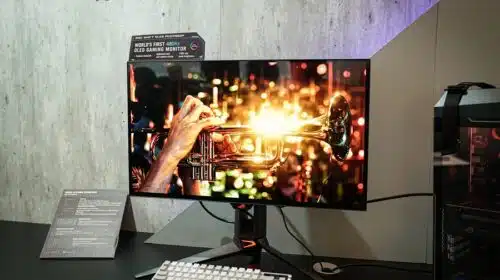 Asus mostra primeiro monitor OLED com 480Hz em QHD
