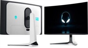 Alienware revela novos monitores QD-OLED de 27” e 34”
