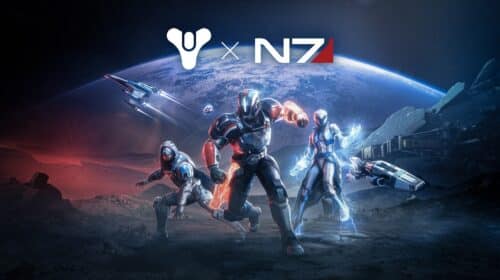 Trajes inspirados em Mass Effect chegam ao Destiny 2 em 13 de fevereiro