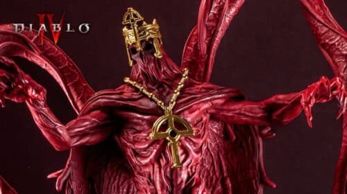 Incrível colecionável do Bispo de Sangue, de Diablo IV, entra em pré-venda