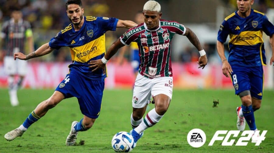 Fluzão campeão! Gols da final da Libertadores 2023 são recriados em EA FC 24