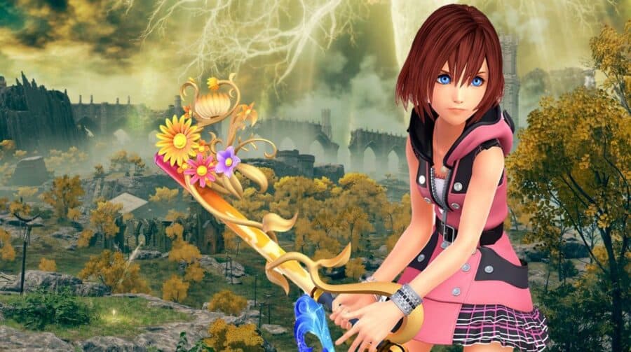 Mod de Elden Ring transforma Maculado em Kairi, de Kingdom Hearts