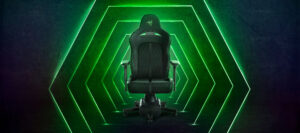 Razer anuncia estofamento de cadeira com feeback háptico