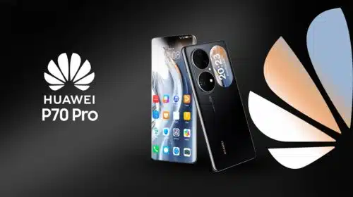 Nova linha dos Huawei P70 terá tela OLED e três câmeras, aponta vazamento