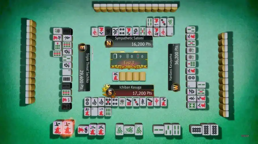 Riqueza infinita: mahjong deixou jogador rico em Like a Dragon