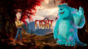 Sem piedade! Woody espanca Sulley em mod de Mortal Kombat 1