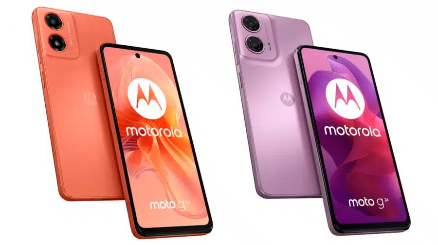 Motorola lança Moto G24 e Moto G04 na Europa
