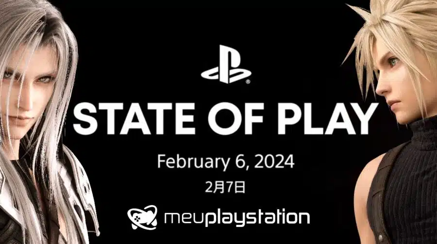 Sony fará State of Play de FFVII Rebirth em 6 de fevereiro