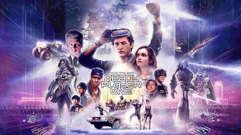 Autor de Jogador Nº 1 anuncia um metaverso igual ao do livro 1 Pôster do filme Jogador Nº 1, mostrando protagonistas e alguns personagens famosos da cultura pop no metaverso.