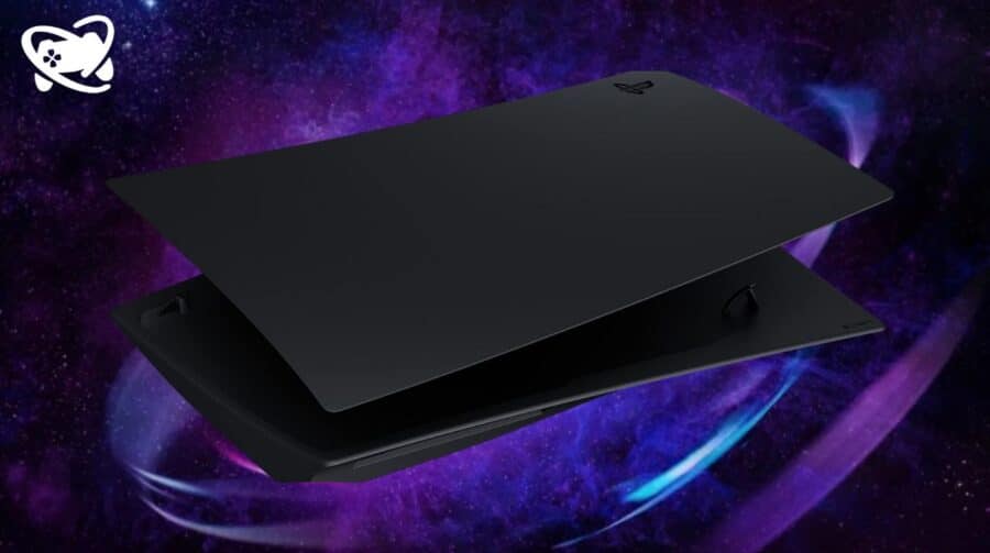 Voltou! Tampa do PS5 Midnight Black retorna ao estoque da Amazon