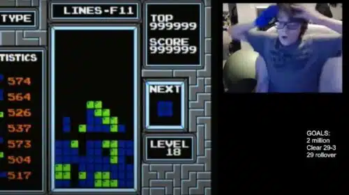 Apresentadora é criticada por sugerir que recordista de Tetris 