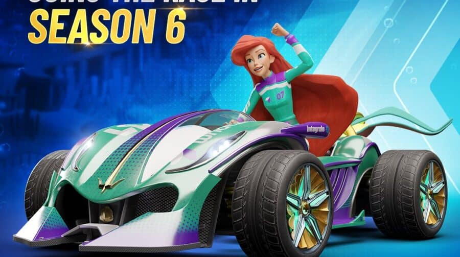 Disney Speedstorm: veja primeira imagem de Ariel no jogo