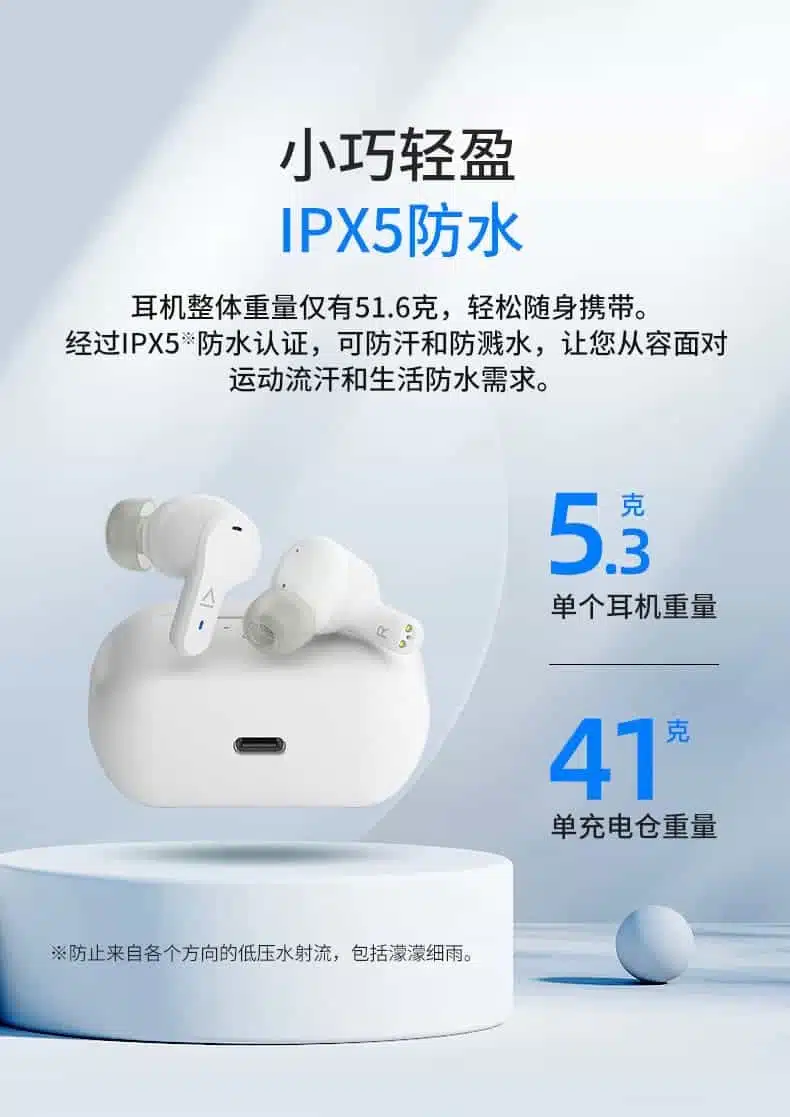 Imagem promocional dos Zen Air Pro, destacando sua conexão Bluetooth 5.3 e carregamento por indução.