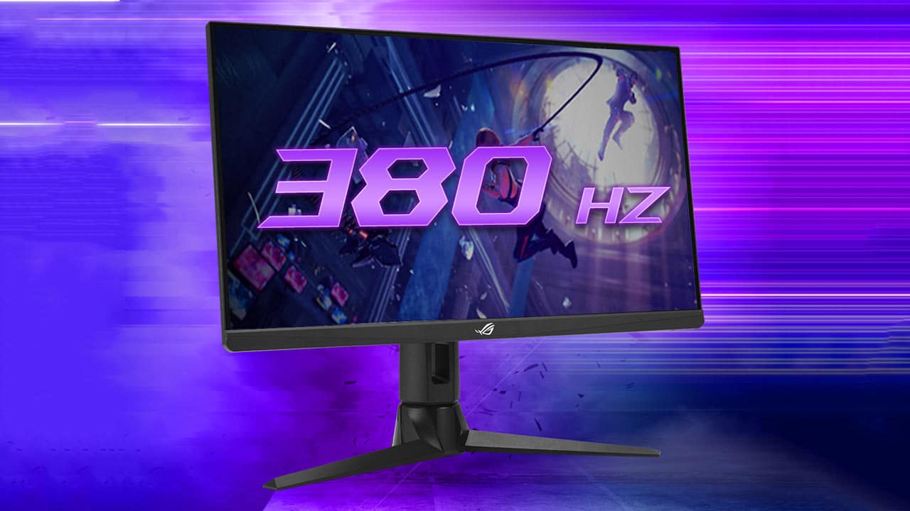 Novo monitor gamer ROG Strix XG259QNS da ASUS tem 380 Hz