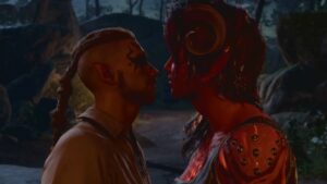 De cinema! Atualização de Baldur’s Gate 3 melhora animação de beijo