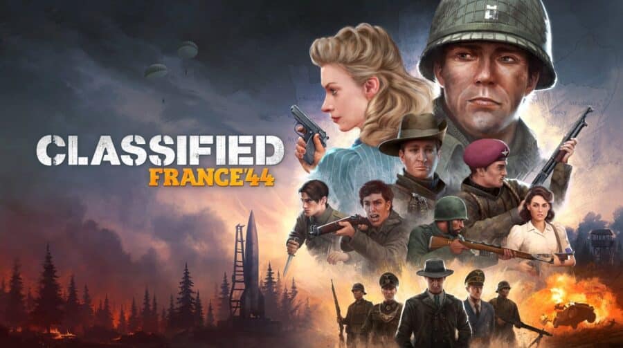 Jogo de estratégia por turnos, Classified: France '44 chega em 5 de março
