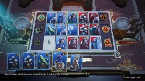 Diretor de Final Fantasy VII Rebirth exalta minigame de cartas