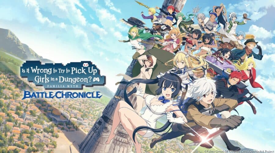 Jogo de Is It Wrong to Try to Pick Up Girls in a Dungeon? chega ao PS4 e PS5