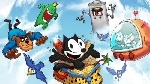 Clássicos jogos do Gato Félix serão lançados para PS4 e PS5