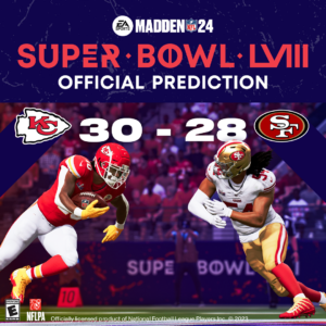 Simulação do Super Bowl em Madden aponta Chiefs campeão