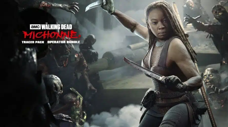 Trailer de Modern Warfare III mostra Michonne executando hordas de zumbis
