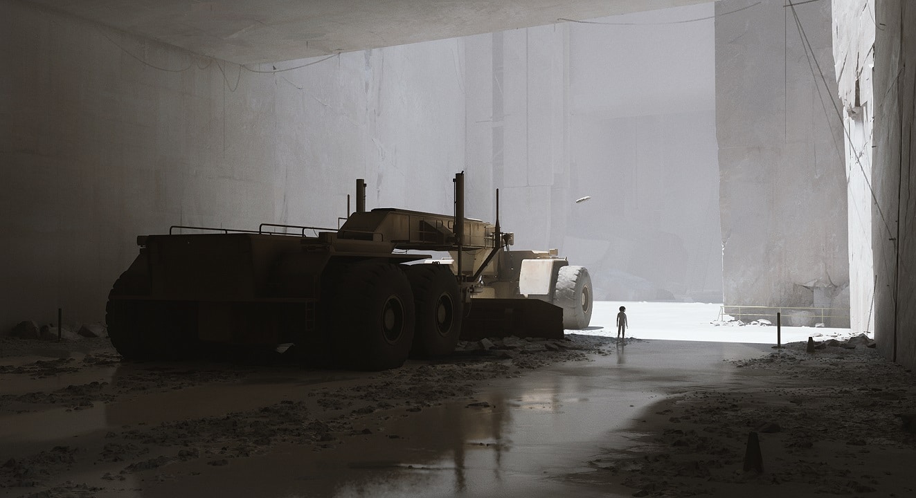 Playdead, produtora de Inside e Limbo, revela duas imagens de seu novo projeto 1 Playdead