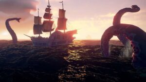 Hi-Fi Rush, Grounded, Sea of Thieves e Pentiment são os jogos de Xbox para PS5