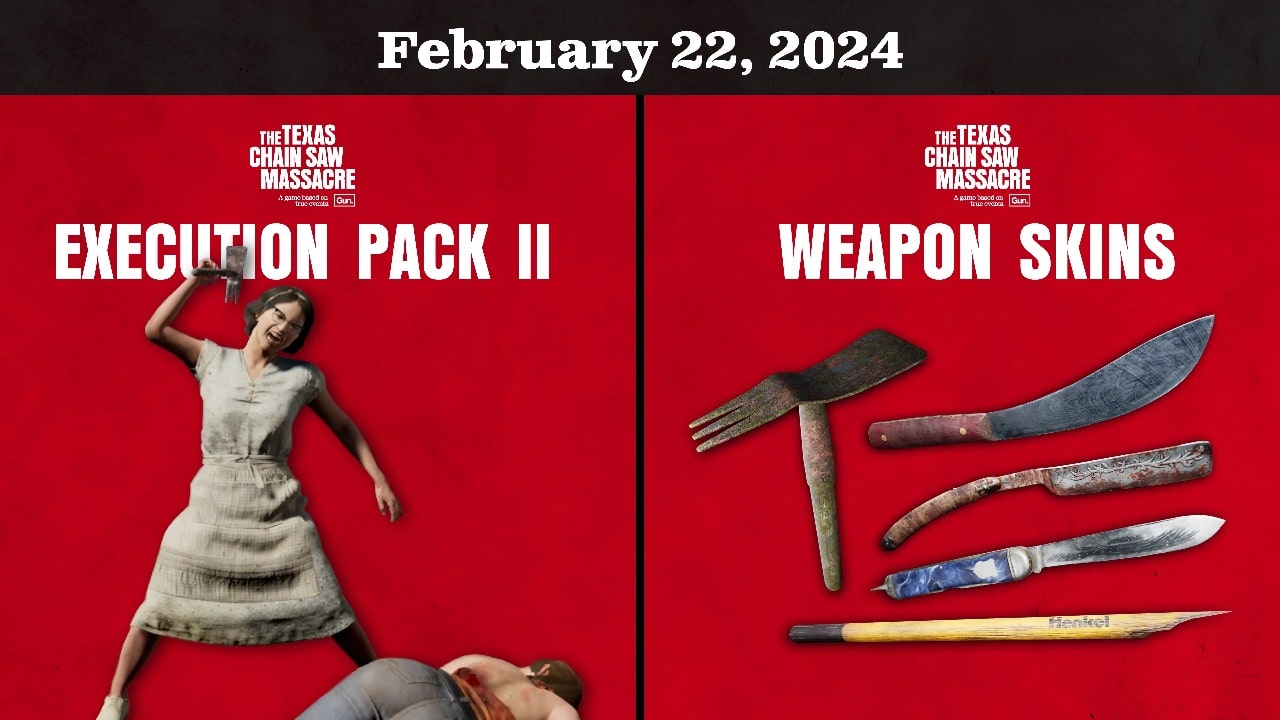 The Texas Chain Saw Massacre recebe novas skins de armas e Pacote de Execução 1 The Texas Chain Saw Massacre