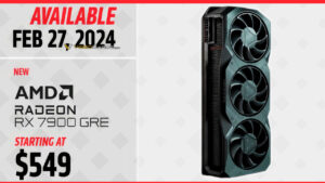 AMD Radeon RX 7900 GRE vai ser lançada nesta terça-feira (27)