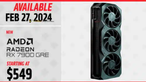 AMD Radeon RX 7900 GRE vai ser lançada nesta terça-feira (27)
