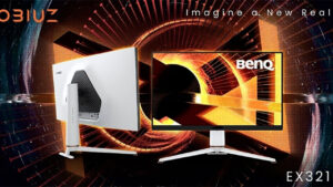 BenQ revela detalhes do Mobiuz EX321UX, monitor 4K de 31,5”