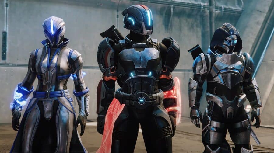 Mass Relay transporta equipamentos de Mass Effect para Destiny 2