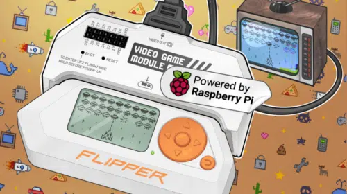 Flipper Zero agora é capaz de rodar games com módulo encaixável