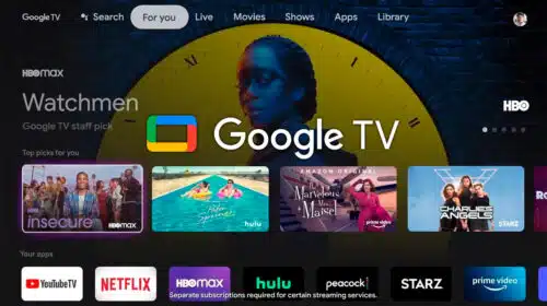 Google TV renova seu visual nos EUA, com mais espaço para apps