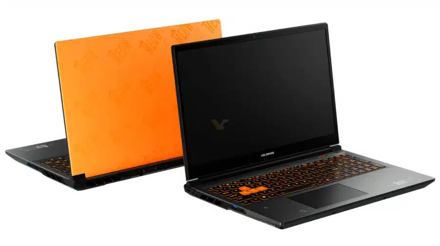 Novo notebook da Colorful vem com Ryzen 7 e tampa laranja