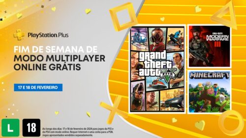 Gratuito! Multiplayer online não precisará de PS Plus neste fim de semana