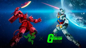 Razer lança coleção de produtos Gundam, incluindo cadeira Iskur X