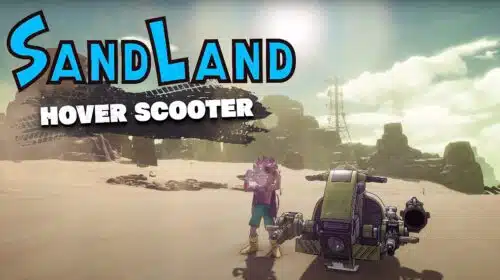 Trailer de Sand Land mostra combate e exploração com a scooter