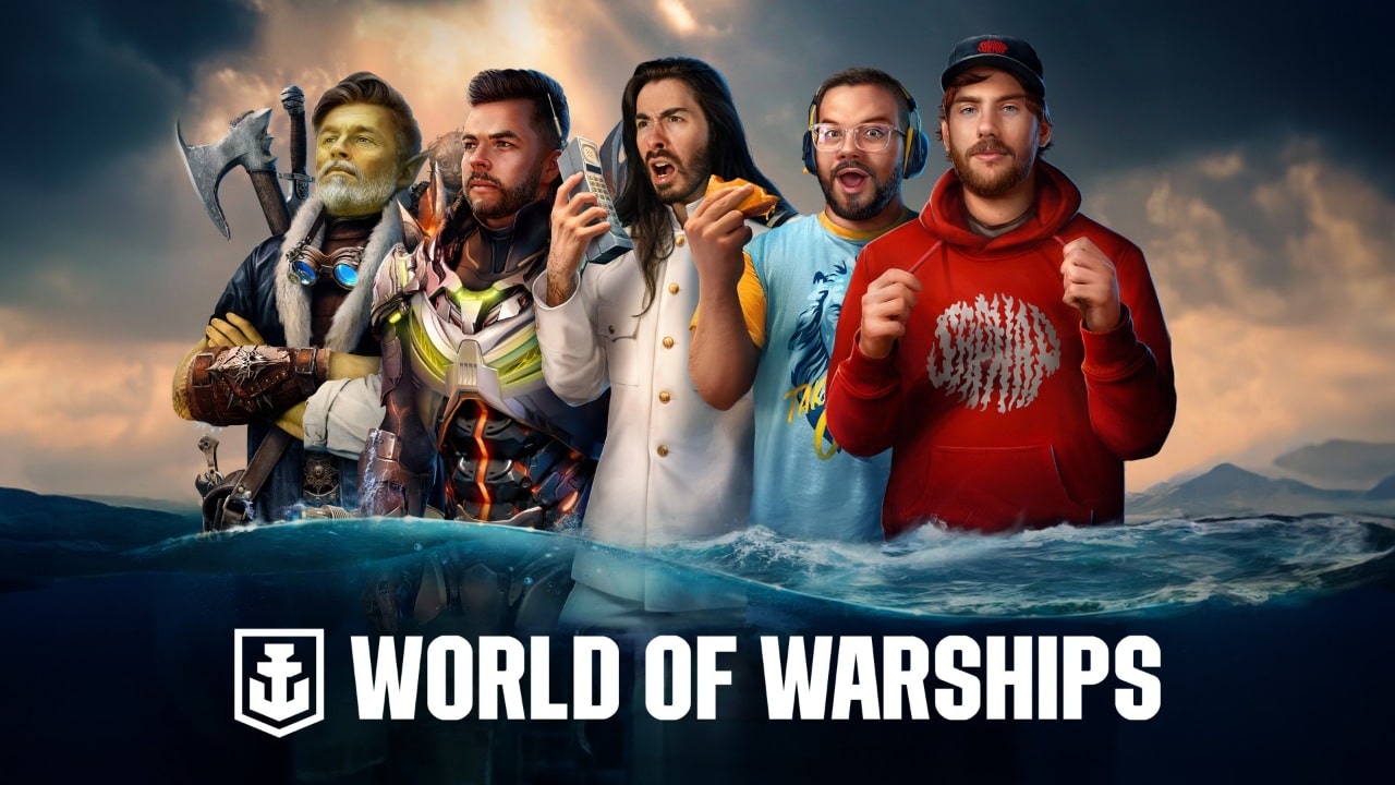 Atualização de World of Warships: Legends traz itens de criadores de conteúdo 1 world of warships