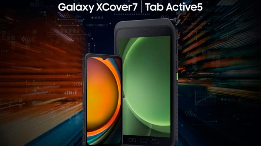 Galaxy XCover 7 e Tab Active 5 podem chegar ao Brasil em breve
