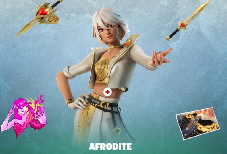 Afrodite no Fortnite