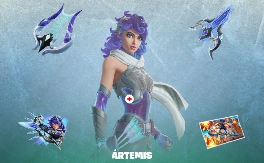 Ártemis no Fortnite