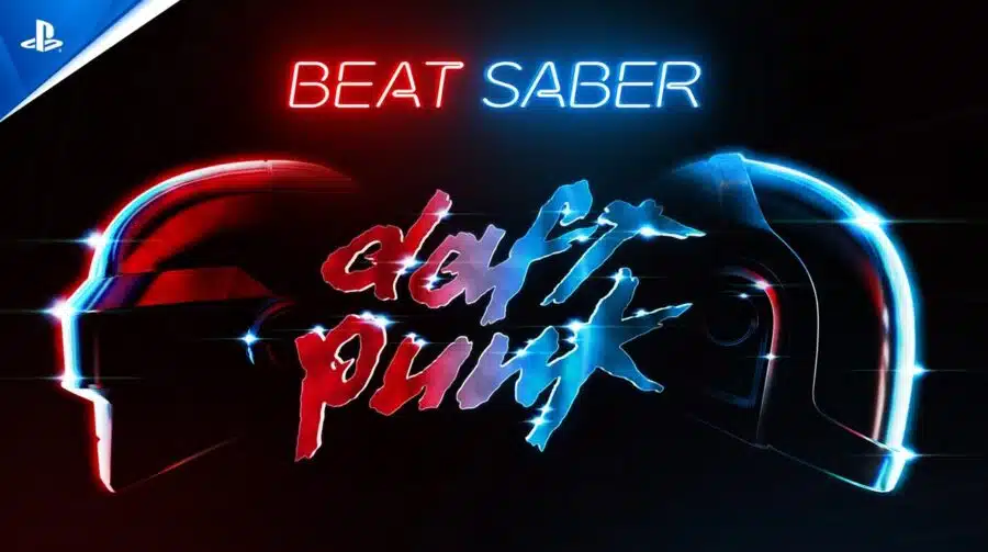 Lucky! Músicas de Daft Punk chegam a Beat Saber no PS VR2