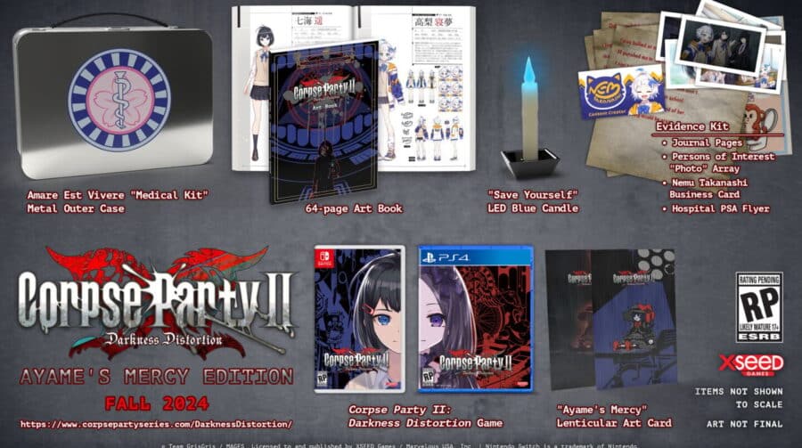 Corpse Party II chega nesta primavera ao PlayStation 4