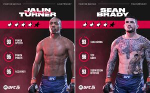 EA Sports UFC 5 recebe update com novos lutadores e mais ajustes