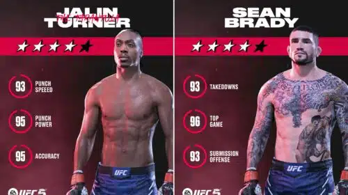 EA Sports UFC 5 recebe update com novos lutadores e mais ajustes