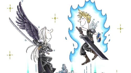 Parceria entre Final Fantasy VII e Red Bull chama atenção nas redes