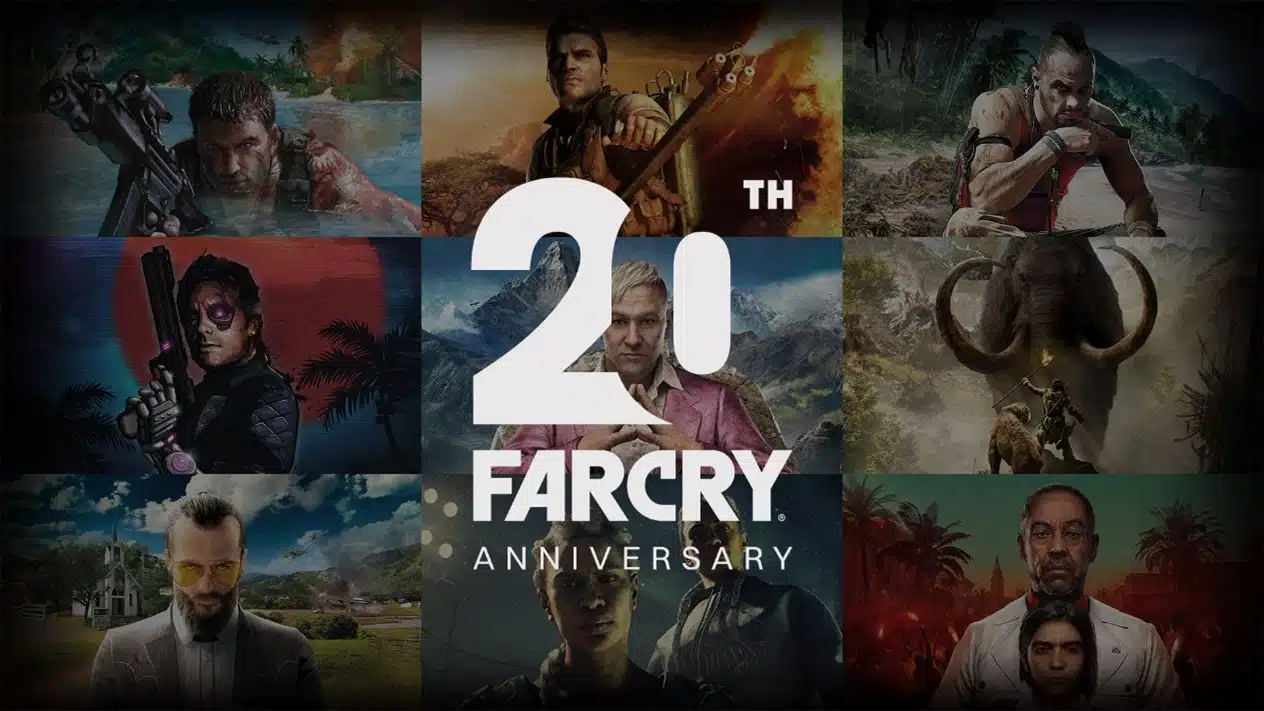 Jogos de Far Cry comemoração de 20 anos