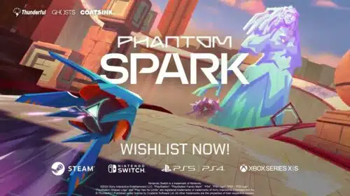 Eu sou a velocidade! Phantom Spark chegará ao PS5 e PS4