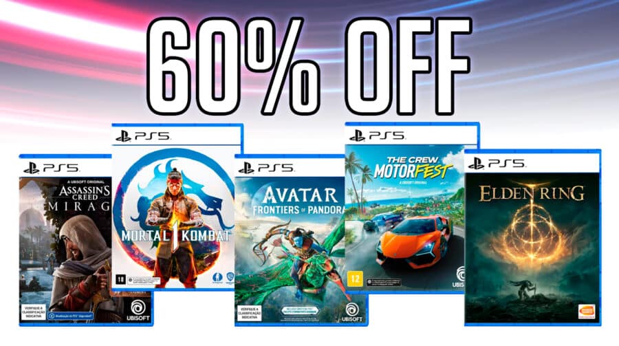 ECONOMIZE: Jogos de PlayStation com até 60% de desconto